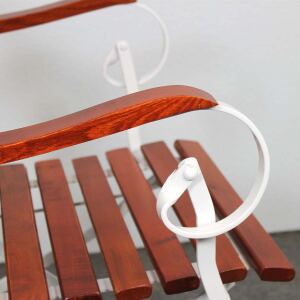 Biergartenstuhl Viona in Landhausoptik (2er-Set)
