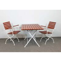 Biergartenstuhl Viona in Landhausoptik (2er-Set)