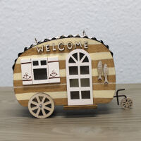 Deko Wohnwagen *Welcome*
