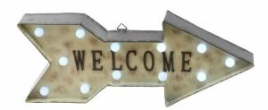 LED Schild *Welcome*
