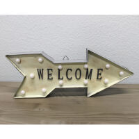 LED Schild *Welcome*