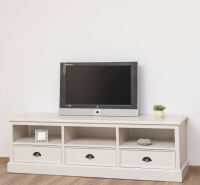 Landhaus TV Sideboard Cremeweiß