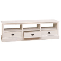 Landhaus TV Sideboard Cremeweiß