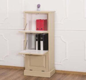 Landhaus Aktenschrank Massivholz Shabby