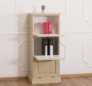 Landhaus Aktenschrank Massivholz Shabby