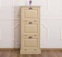 Landhaus Aktenschrank Massivholz Shabby