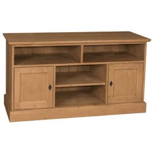 TV Schrank Massivholz im Landhausstil Braun gewachst