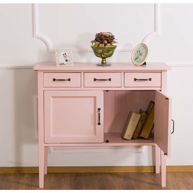 Massivholz Kommode Rosa Vitage im Landhausstil | Konsolentisch - Onlineshop für massive Landhausmöbel