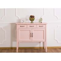 Massivholz Kommode Rosa Vitage im Landhausstil