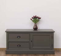 Braunes TV-Sideboard Lyon im Landhausstil