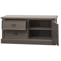 Braunes TV-Sideboard Lyon im Landhausstil