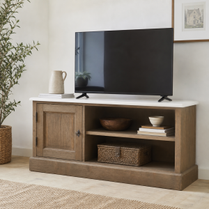 Massives Landhaus TV-Lowboard gebürstet