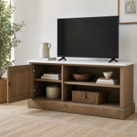 Massives Landhaus TV-Lowboard gebürstet