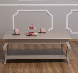 Landhaus Couchtisch graubeige
