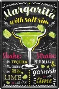 Retro Blechschild *Margarita* 20x30 cm