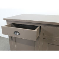 Rustikale Landhaus Kommode braun antik