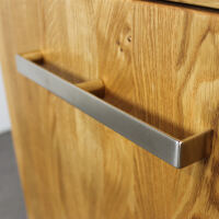 Sideboard Wildeiche 120 cm Massiv Holz
