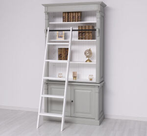 Landhaus Bücherregal mit/ohne Leiter