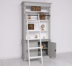 Landhaus Bücherregal mit/ohne Leiter
