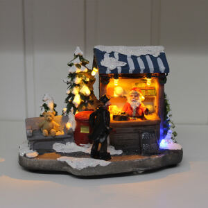 Miniatur Marktstand, beleuchtet