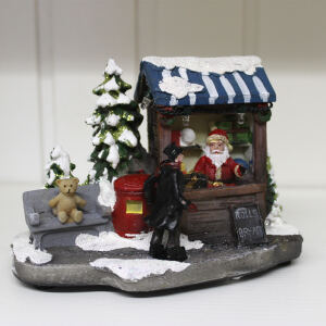 Miniatur Marktstand, beleuchtet