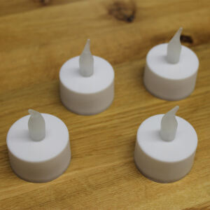 LED Teelichter, 4er Set