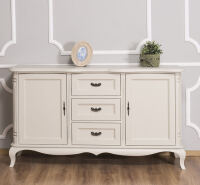 Beiges Vintage Sideboard Shabby Chic