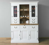 Küchen-Buffetschrank Landhausstil weiß