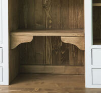 Küchen-Buffetschrank Landhausstil weiß