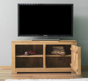 Wohnzimmer Set Wildeiche geölt (3-teilig)