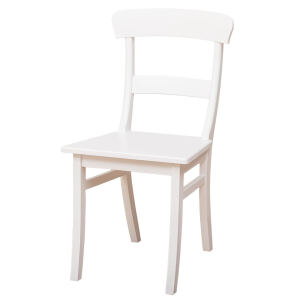 Landhausstil Essgruppe weiß - 6 Personen Set
