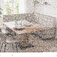 Romantische Eckbank im Landhausstil Kunstleder