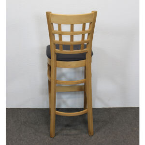 Barhocker mit Holzsitz Britania ( 2er-Set)
