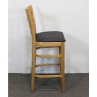 Barhocker mit Holzsitz Britania ( 2er-Set)