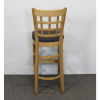 Barhocker mit Holzsitz Britania ( 2er-Set)