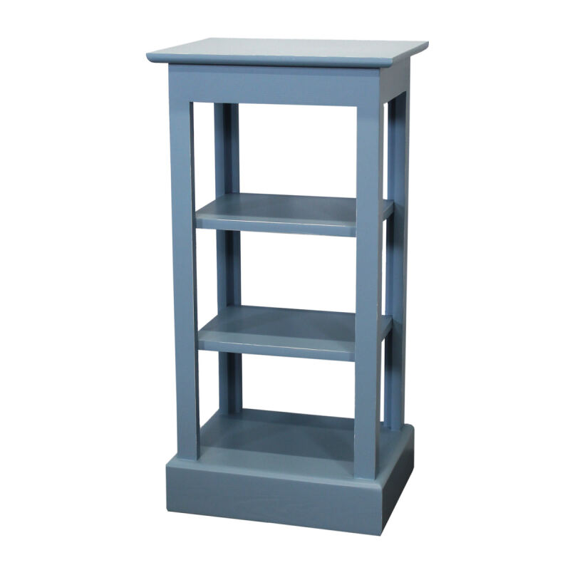 Kleines Vintage Regal Blau Shabby Chic