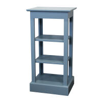 Kleines Vintage Regal Blau Shabby Chic