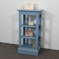 Kleines Vintage Regal Blau Shabby Chic