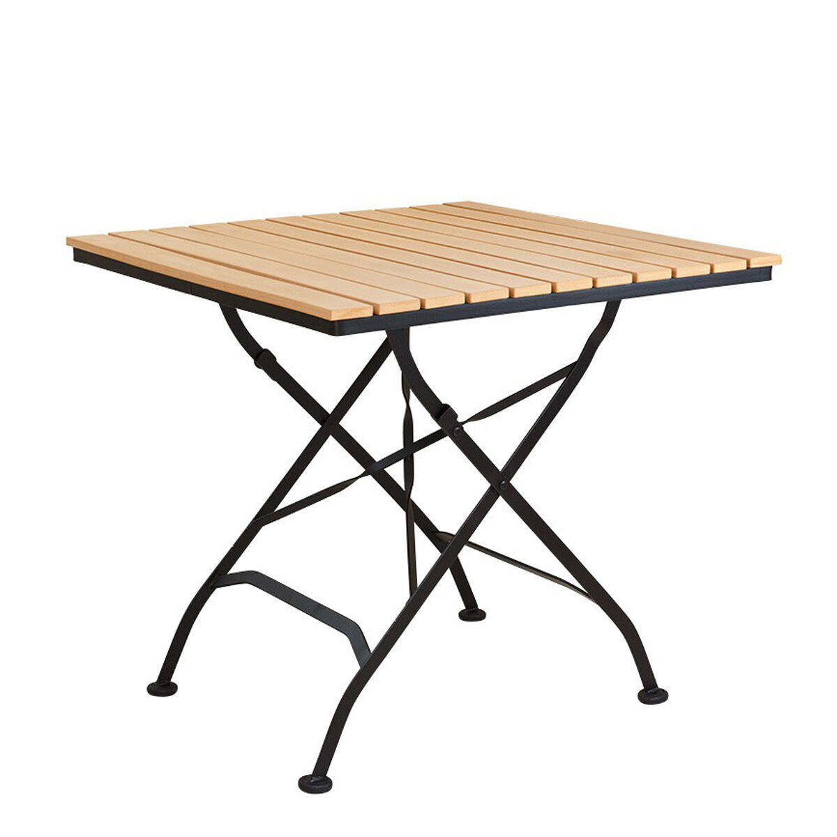 Wetterfester Gartentisch klappbar 80x80 cm - Onlineshop für massive Landhausmöbel