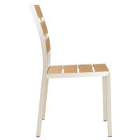 Moderner Terrassenstuhl Teak