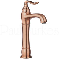 Retro Wasserhahn für Aufsatzwaschbecken Kupfer