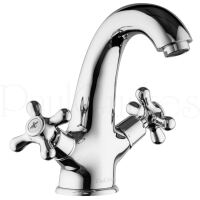 Landhaus Wasserhahn Chrom Kreuzgriff