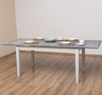 Auszieh-Esstisch im Landhausstil (160/220cm)