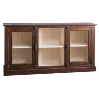 Landhausstil Sideboard mit Glastüren