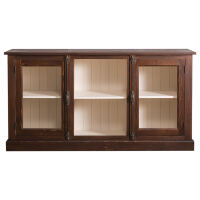 Landhausstil Sideboard mit Glastüren