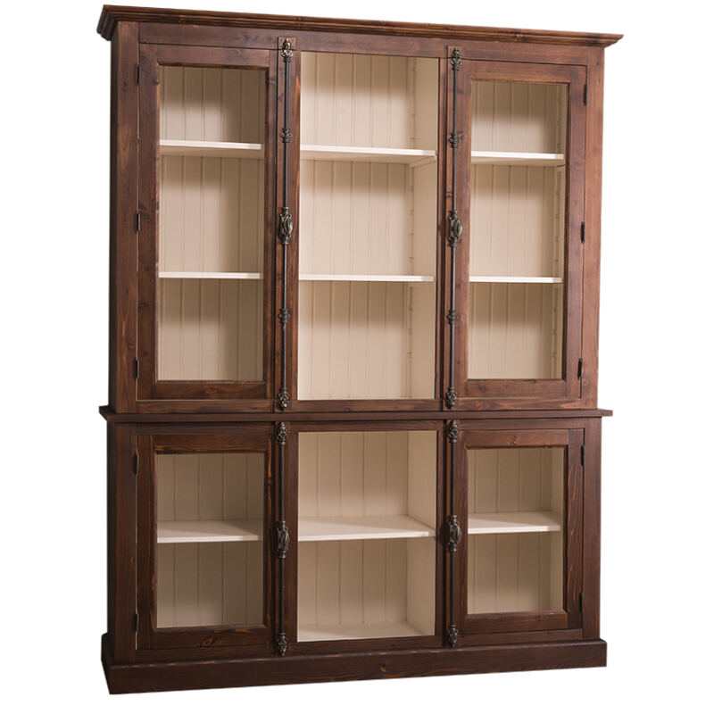 Landhausstil Buffetschrank mit Glastüren