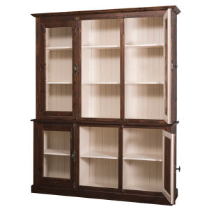 Landhausstil Buffetschrank mit Glastüren