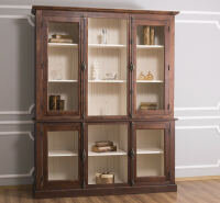 Landhausstil Buffetschrank mit Glastüren
