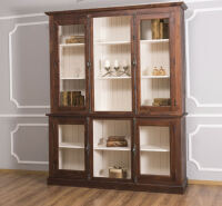 Landhausstil Buffetschrank mit Glastüren
