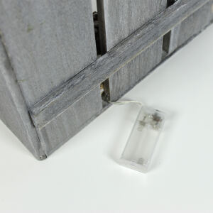 LED-Deko "Roter Hirsch"
